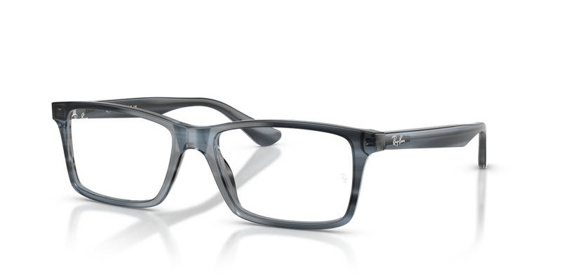 Ray-Ban RX5413 in Striped Blue - Front View