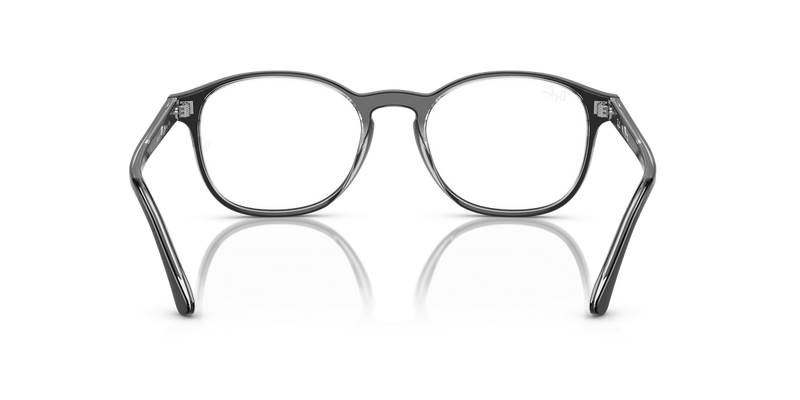Ray-Ban RX5417 in Black On Transparent / Clear (2034) - Temple Detail