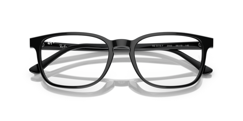 Ray-Ban RX5418F in Black - Side View
