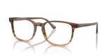 Striped Brown & Green / Clear (8255)