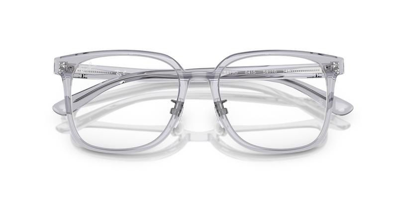 Ray-Ban RX5419D in Transparent Grey - Alternate View