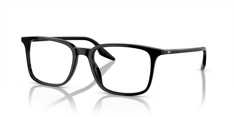 Ray-Ban RX5421F in Black / Clear (2000) - Alternate View