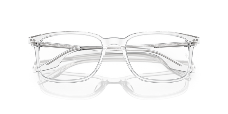 Ray-Ban RX5421F in Transparent / Clear (2001) - Alternate View