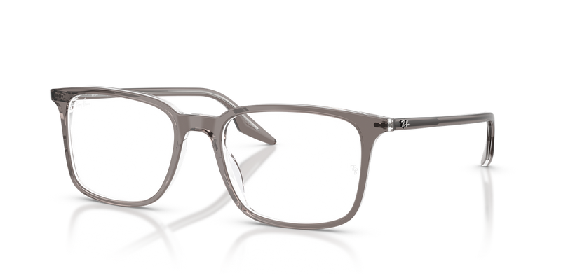 Ray-Ban RX5421F in Grey Transparent / Clear (8111) - Front View
