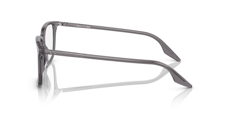 Ray-Ban RX5421F in Transparent Grey / Clear (8268) - Alternate View