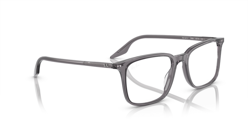 Ray-Ban RX5421F in Transparent Grey / Clear (8268) - Alternate View