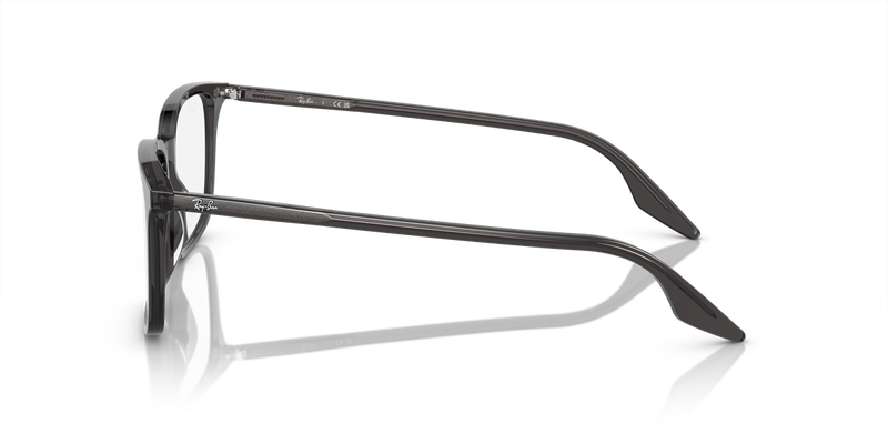 Ray-Ban RX5421F in Transparent Black / Clear (8386) - Alternate View