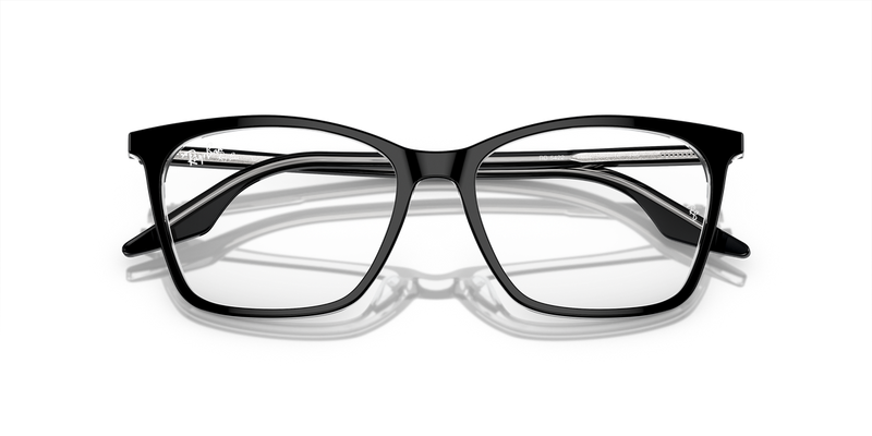 Ray-Ban RX5422 in Black On Transparent / Clear (2034) - Alternate View