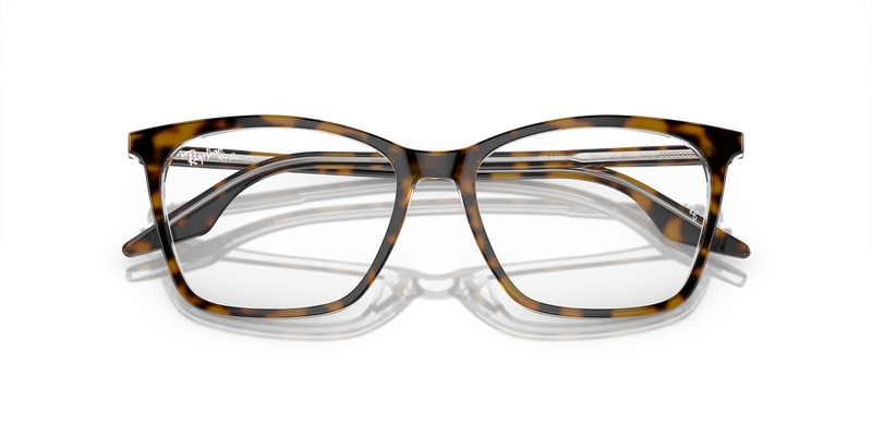 Ray-Ban RX5422 in Havana On Transparent / Clear (5082) - Alternate View