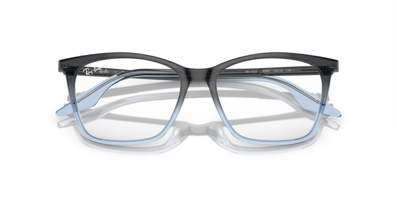 Ray-Ban RX5422 in Blue & Light Blue / Clear (8309) - Alternate View