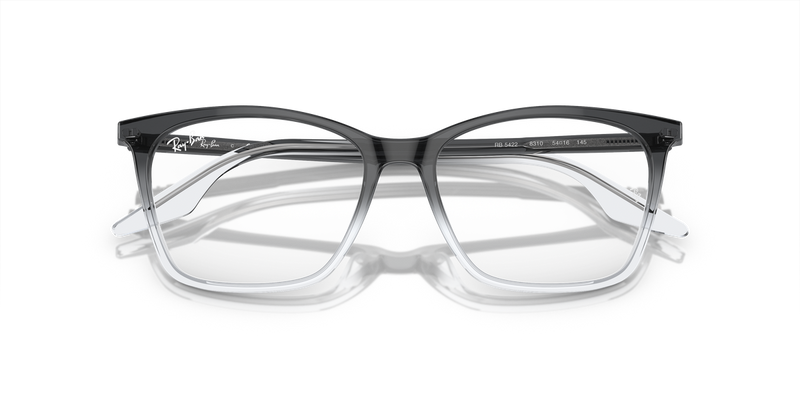 Ray-Ban RX5422 in Dark Grey / Clear (8310) - Alternate View