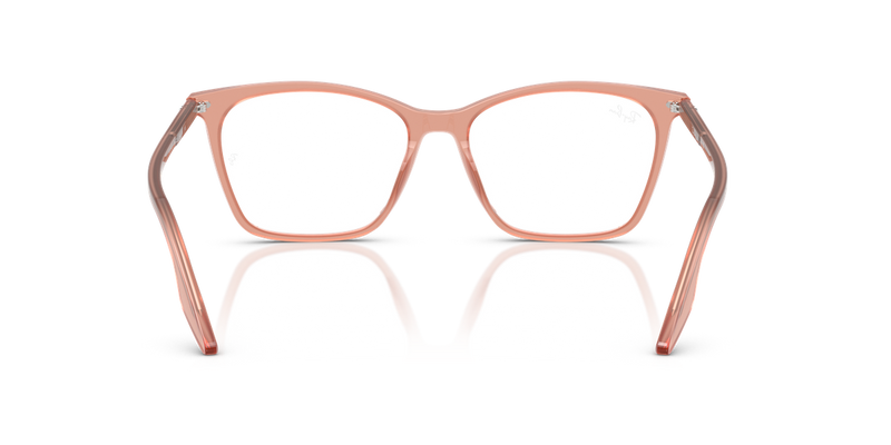 Ray-Ban RX5422 in Opal Pink / Clear (8503) - Temple Detail
