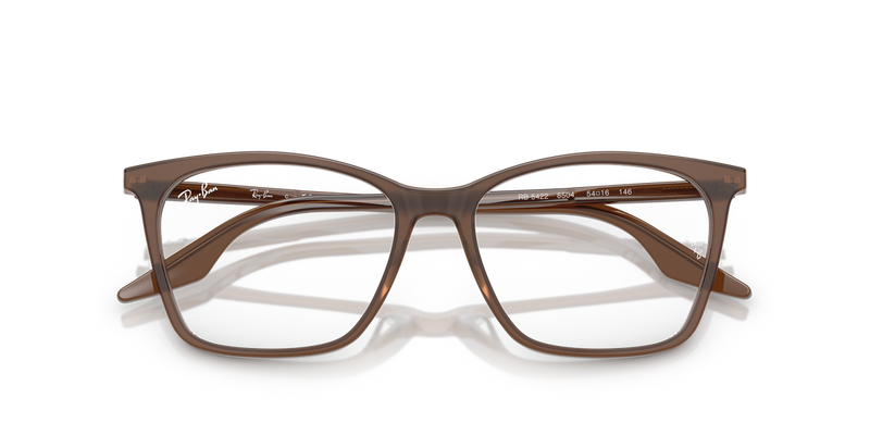 Ray-Ban RX5422 in Opal Brown / Clear (8504) - Alternate View