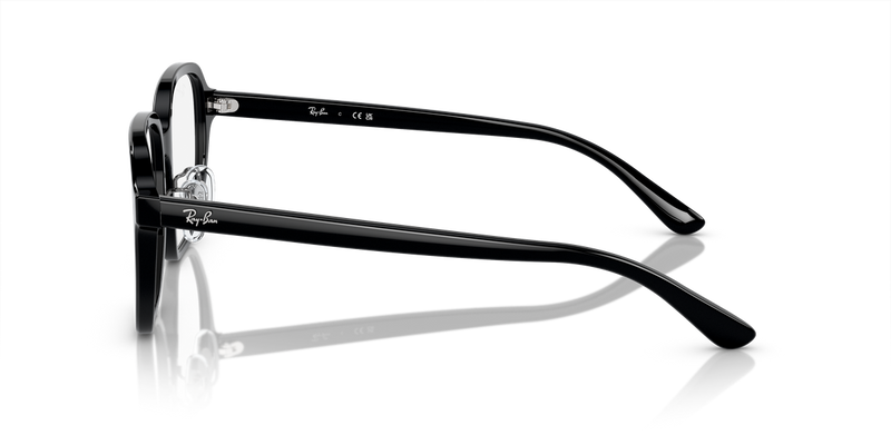 Ray-Ban RX5424D in Black - Back View