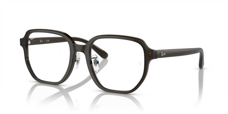 Ray-Ban RX5424D in Transparent Green - Alternate View