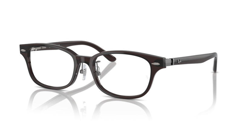 Ray-Ban RX5427D in Transparent Brown - Alternate View