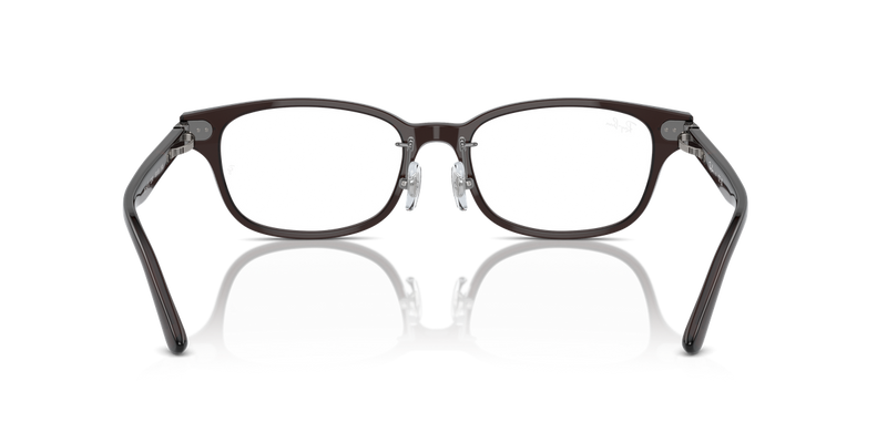 Ray-Ban RX5427D in Transparent Brown - Alternate View