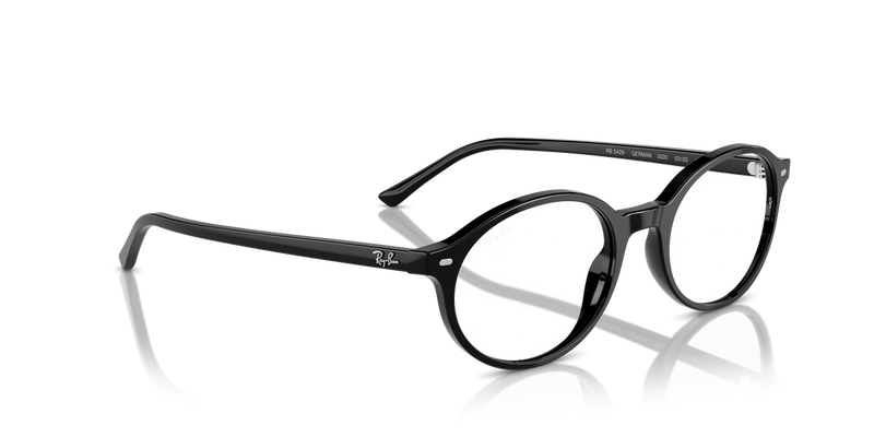 Ray-Ban GERMAN in Black / Clear (2000) - Alternate View