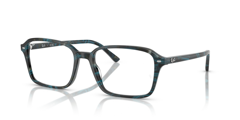 Ray-Ban RAIMOND in Transparent Fantasy Blue & Grey / Clear (8394) - Alternate View