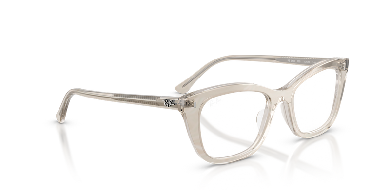 Ray-Ban RX5433 in Photo Waves Grey - Alternate View
