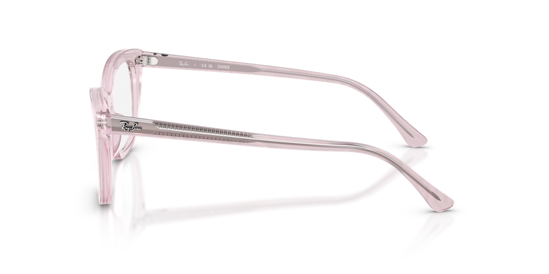 Ray-Ban RX5433 in Photo Waves Purple - Alternate View
