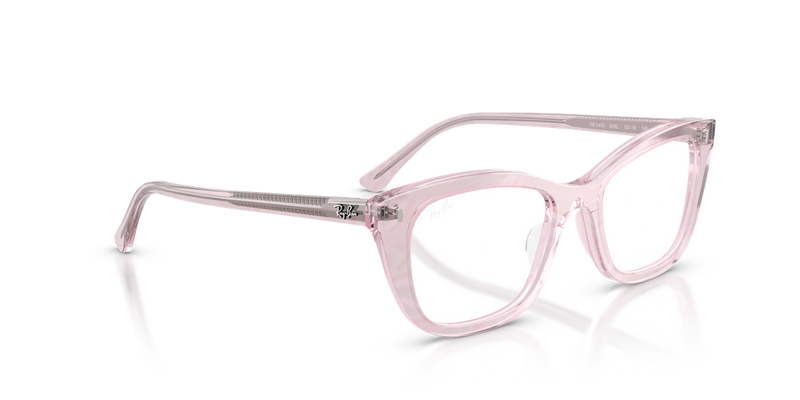 Ray-Ban RX5433 in Photo Waves Purple - Alternate View