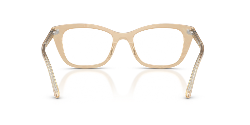 Ray-Ban RX5433 in Photo Waves Brown - Alternate View