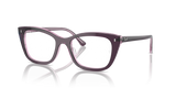Violet On Transparent Pink / Clear (8364)