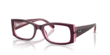 Violet On Transparent Pink / Clear (8364)