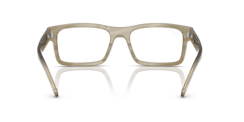 Ray-Ban RX5435F in Photo Striped Grey - Alternate View
