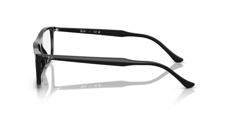 Ray-Ban RX5440F in Black - Back View