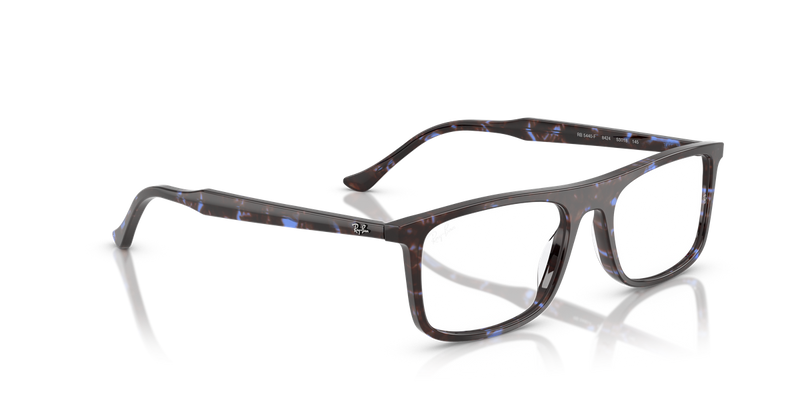 Ray-Ban RX5440F in Havana Blue Turtle - Alternate View