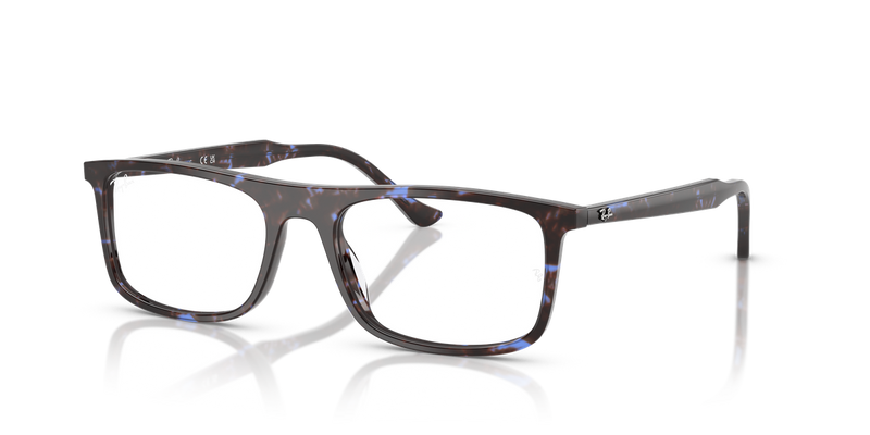 Ray-Ban RX5440 in Havana Blue Turtle - Alternate View