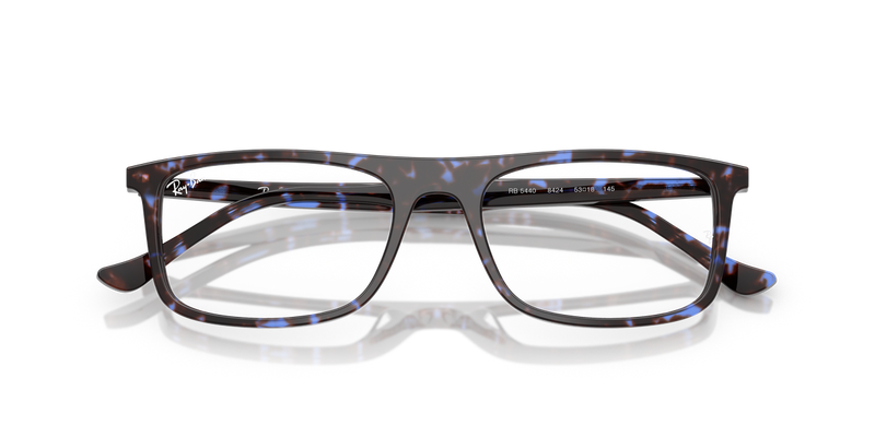 Ray-Ban RX5440 in Havana Blue Turtle - Alternate View