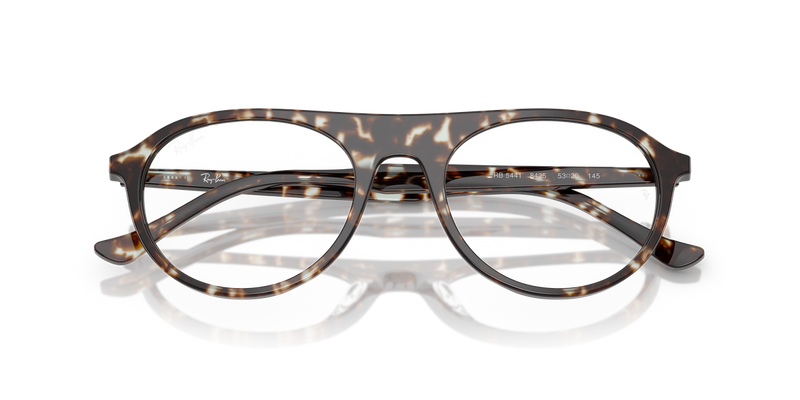 Ray-Ban RX5441 in Havana Yellow Turtle - Alternate View