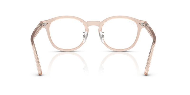Ray-Ban RX5443D in Transparent Light Brown - Alternate View