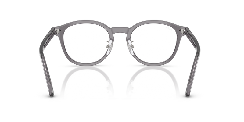 Ray-Ban RX5443D in Transparent Grey - Alternate View