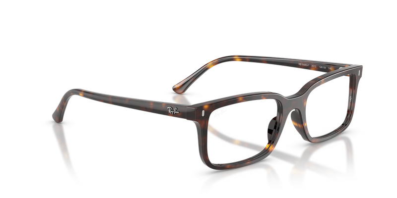 Ray-Ban RX5445F in Havana / Clear (2012) - Alternate View