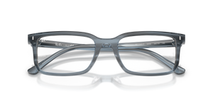 Striped Blue / Clear (8456)
