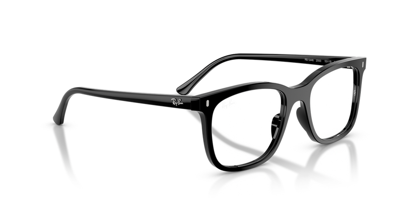 Ray-Ban RX5446 in Black / Clear (2000) - Alternate View