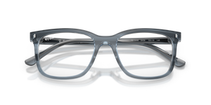 Striped Blue / Clear (8456)