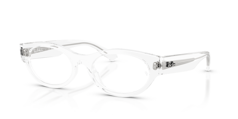 Ray-Ban RX5447 in Transparent - Front View