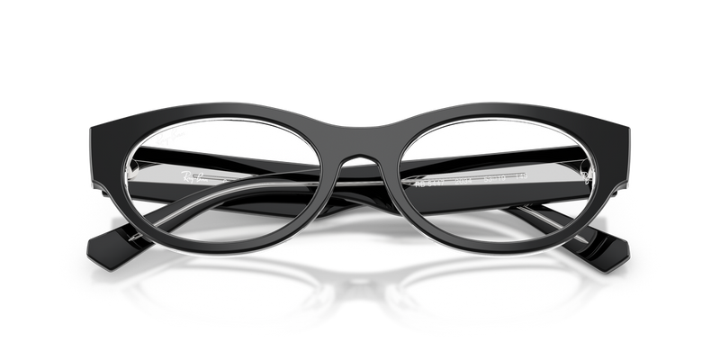 Ray-Ban RX5447 in Black On Transparent - Alternate View