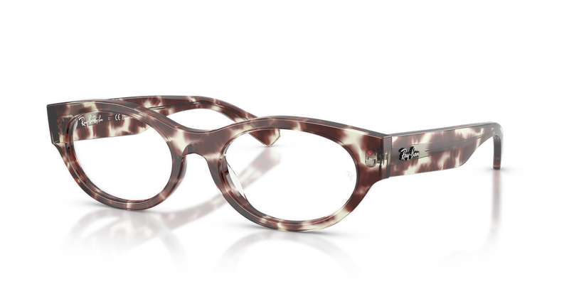 Ray-Ban RX5447 in Havana Blue - Alternate View
