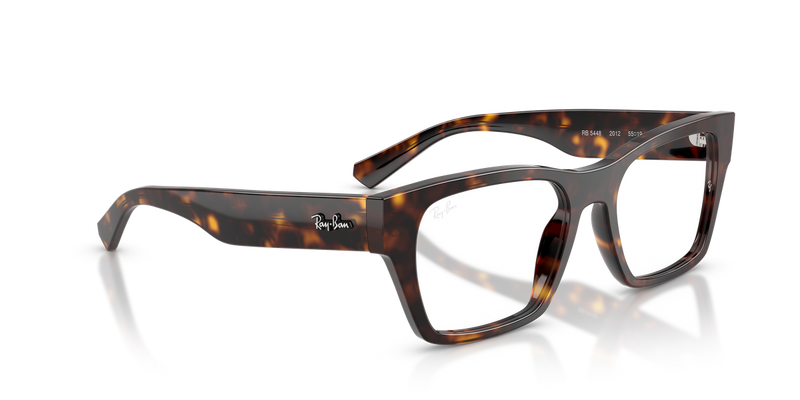 Ray-Ban RX5448 in Havana / Clear (2012) - Alternate View