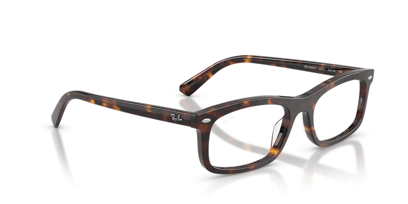 Ray-Ban RX5450F in Havana / Clear (2012) - Alternate View