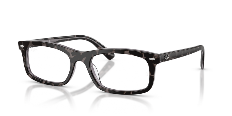 Ray-Ban RX5450F in Havana Grey / Clear (8483) - Alternate View