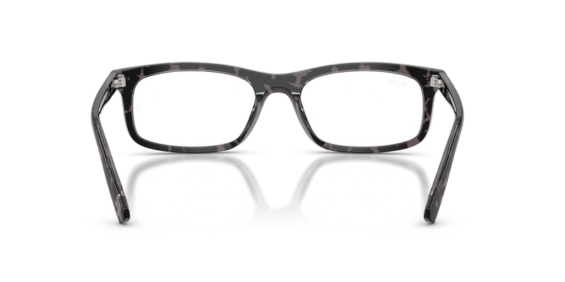 Ray-Ban RX5450F in Havana Grey / Clear (8483) - Alternate View