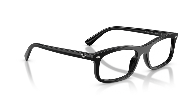 Ray-Ban RX5450 in Black / Clear (2000) - Alternate View
