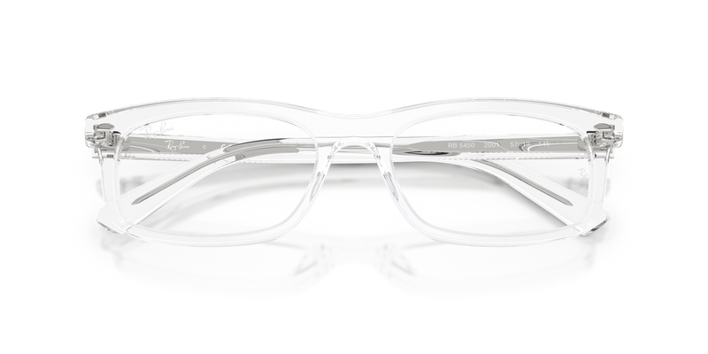 Ray-Ban RX5450 in Transparent / Clear (2001) - Alternate View